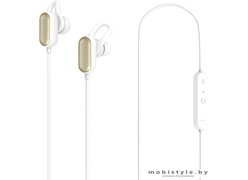 Наушники Xiaomi Mi Sports BT Headset Youth Edition YDLYEJ03LM (белый/золотистый)