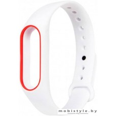 Ремешок Xiaomi для Mi Band 2 (белый/красный)
