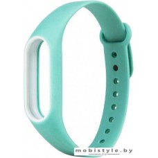 Ремешок Xiaomi для Mi Band 2 (бирюзовый/белый)