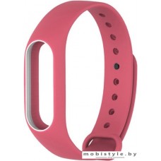 Ремешок Xiaomi для Mi Band 2 (розовый/белый)