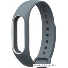 Ремешок Xiaomi для Mi Band 2 (серый/белый)