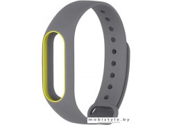 Ремешок Xiaomi для Mi Band 2 (серый/желтый)