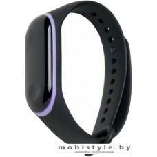 Ремешок Xiaomi для Mi Band 3 (черный/фиолетовый)
