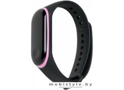 Ремешок Xiaomi для Mi Band 3 (черный/розовый)