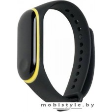 Ремешок Xiaomi для Mi Band 3 (черный/желтый)