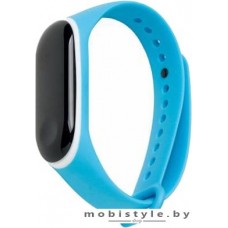 Ремешок Xiaomi для Mi Band 3 (голубой/белый)