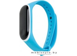 Ремешок Xiaomi для Mi Band 3 (голубой/белый)