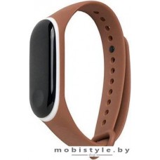 Ремешок Xiaomi для Mi Band 3 (коричневый/белый)