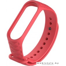 Ремешок Xiaomi ребристый для Mi Band 3 (красный)