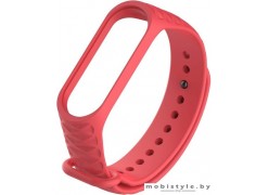 Ремешок Xiaomi ребристый для Mi Band 3 (красный)