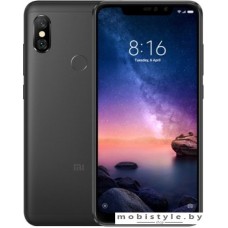 Смартфон Xiaomi Redmi Note 6 Pro 3GB/32GB международная версия (черный)