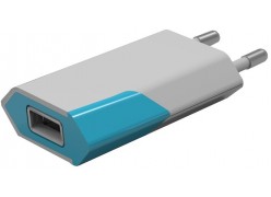 Зарядное устройство Atomic U126 (белый/голубой)