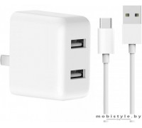 Зарядное устройство Xiaomi ZMI HA622 Dual USB Quick Charger Kit