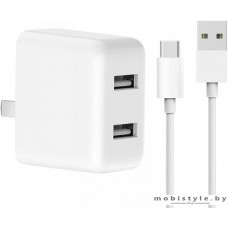 Зарядное устройство Xiaomi ZMI HA622 Dual USB Quick Charger Kit