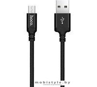 Кабель Hoco X14 micro USB (1 м, черный)