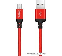 Кабель Hoco X14 micro USB (2 м, красный)