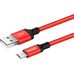 Кабель Hoco X14 micro USB (2 м, красный)