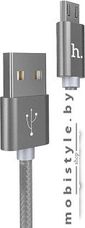 Кабель Hoco X2 microUSB (серый)