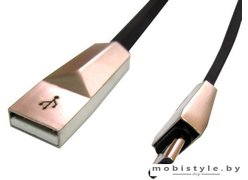 Кабель Hoco X4 ZINC USB-microUSB (черный)