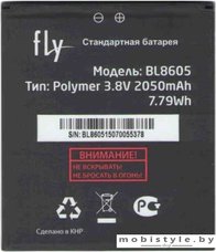 Аккумулятор для телефона Fly BL8605