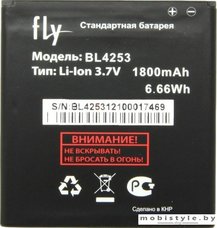 Аккумулятор для телефона Fly IQ443 TREND 