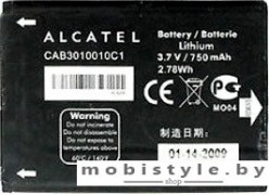 Аккумулятор для телефона Alcatel CAB3010010C1