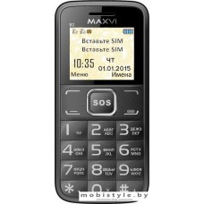 Мобильный телефон Maxvi B2 Black