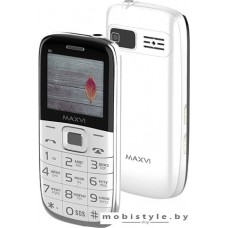 Мобильный телефон Maxvi B6 (белый)