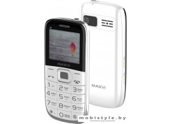 Мобильный телефон Maxvi B6 (белый)