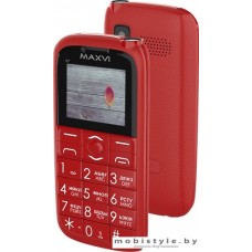 Мобильный телефон Maxvi B7 (красный)