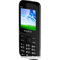 Мобильный телефон Maxvi C15 (черный)