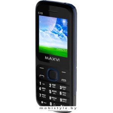 Мобильный телефон Maxvi C15 (синий)