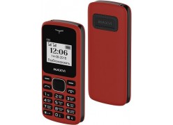 Мобильный телефон Maxvi C23 (красный/черный)