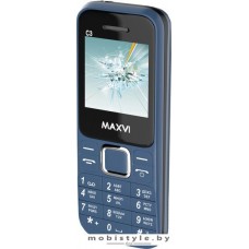 Мобильный телефон Maxvi C3 (маренго)