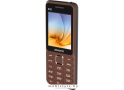 Мобильный телефон Maxvi K12 (коричневый)