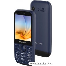 Мобильный телефон Maxvi K17 (маренго/черный)