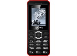 Мобильный телефон Maxvi P1 Black/Red