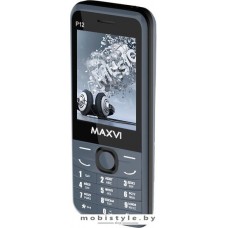 Мобильный телефон Maxvi P12 (маренго)