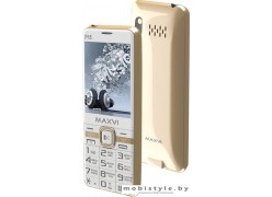 Мобильный телефон Maxvi P15 (белый/золотистый)