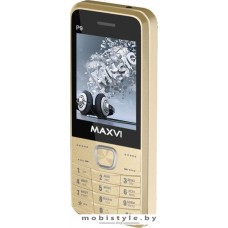 Мобильный телефон Maxvi P9 (золотистый)