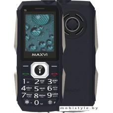Мобильный телефон Maxvi T5 (темно-синий)