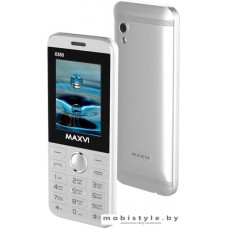 Мобильный телефон Maxvi X350 (серебристый)