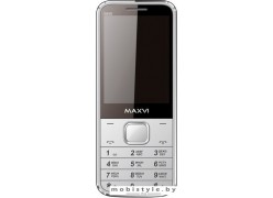 Мобильный телефон Maxvi X850 Silver