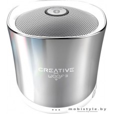 Беспроводная колонка Creative Woof 3 (зимний хром)