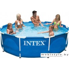 Каркасный бассейн Intex Metal Frame 305х76 (56997/28200)