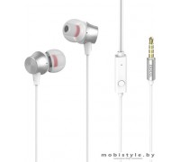 Наушники Hoco M51 (серебристый)
