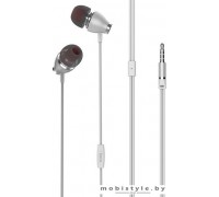 Наушники Hoco M28 (серебристый)