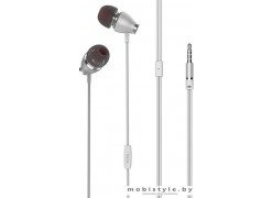 Наушники Hoco M28 (серебристый)