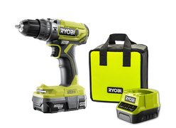 Дрель-шуруповерт Ryobi R18PD2-113S 5133003825 (с 1-м АКБ)