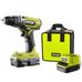 Дрель-шуруповерт Ryobi R18PD2-113S 5133003825 (с 1-м АКБ)